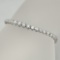 *Fine Jewelry 14KT. White Gold, 4.00CT Round Brilliant Cut Diamond Bracelet (VGN A-41) (Vault V)