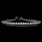 *Fine Jewelry 14KT. White Gold, 3.00CT Round Brilliant Cut Diamond Bracelet (VGN A-38) (Vault V)