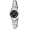 Mathey Tissot Women's Classic Round Stainless Steel Case Black Dial Sapphire Push/Pull Quartz Watch