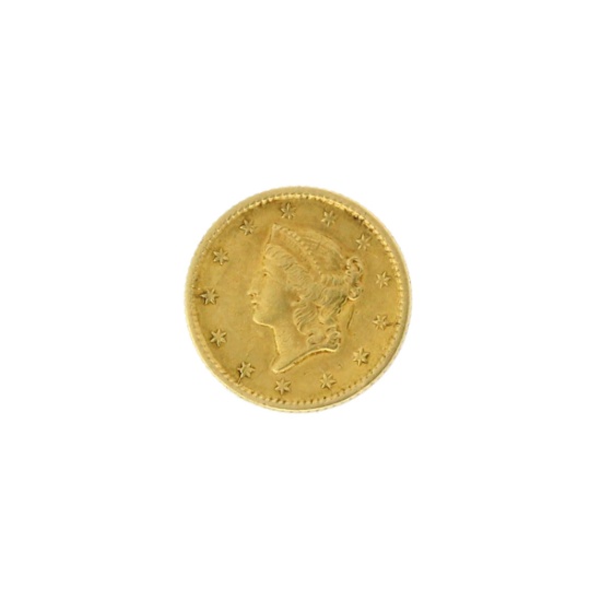 Rare 1853 $1 Gold Coin Great Investment