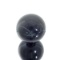 APP: 1.3k Rare 923.50CT Sphere Cut Black Agate Gemstone