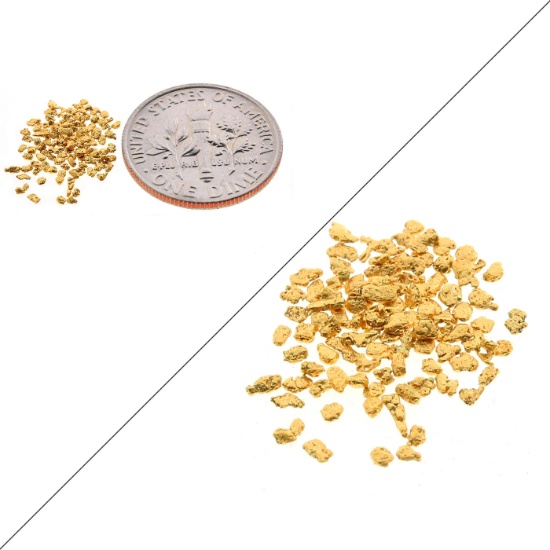 0.37 Gram Bag of Fine Alaskan Gold Nuggets Great Investment