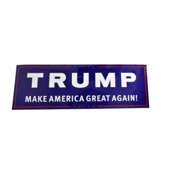 Donald Trump 2016 Presidential Candidate Bumper Sticker