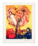 MARC CHAGALL Tree Over Village, LXXX111 of CCLXXV