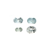 APP: 1.1k 3.77CT Oval Cut Aquamarine Parcel