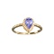 APP: 2.2k Fine Jewelry Designer Sebastian 14KT. Gold, 0.97CT Tanzanite And Diamond Ring