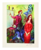 MARC CHAGALL Artist and Model, XXXI of CCLXXV
