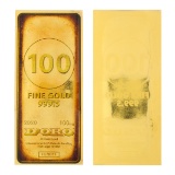 Rare 24K 1/10 Gram Gold Aurum Note 2020 D'oro Bar - Great Investment