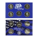 Rare US 2001 Mint Proof Set Great Investment