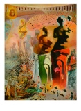 SALVADOR DALI Hallucinogenic Toreador Lithograph, 492 of 500