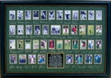 *Rare Golf Masters Champions Museum Framed Collage - Plate Signed