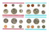 Rare US 1973 Uncirculated Mint Coins Set Great Investment