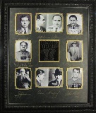 *Rare Gangster Legends Museum Framed Collage - Plate Signed