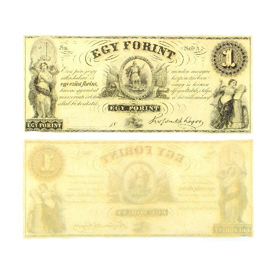 $1 EGY Forint Confederate States of America Note
