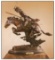 *Very Rare Small Cheyenne Bronze by Frederic Remington 8.5''' x 8.5'''  -Great Investment- (SKU-AS)