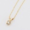 Gorgeous 14KT Yellow Gold 0.15CT Diamond Pendant with Chain -Great Investment or Gift