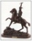*Very Rare Small Scalp Bronze by Frederic Remington 10'''' x 8.5''''  -Great Investment- (SKU-AS)