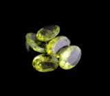 APP: 1.1k 5.46CT Oval Cut Green Peridot Parcel