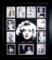 *Rare Marilyn Monroe Laser Cut Mat Museum Framed Collage - Plate Signed