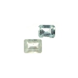 APP: 1.6k 4.04CT Rectangular Cut Aquamarine Parcel