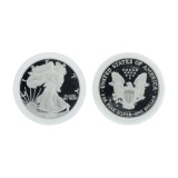 2000 U.S. American Eagle One oz Proof Silver Bullion Dollar Coin