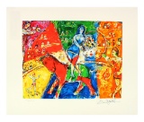 MARC CHAGALL Circus Horse Rider, LXVII of CCLXXV