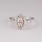 APP: 8.3k 14KT. Two Tone Gold, 1.14CT Diamond Ring (NG R11163)
