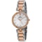 Mathey Tissot Women's Classic Round Stainless Steel Case Silver Dial Sapphire Push/Pull Quartz Watch