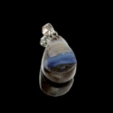 11.15CT Boulder Opal Sterling Silver Pendant