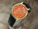*Omega Geneve 35mm Swiss 1970s Automatic Gold Plated Vintage Mens Watch -P-