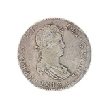 Extremely Rare 1813 Eight Reale American First Silver Dollar Coin Great Investment