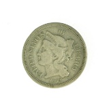 1873 3 Cent Nickel Coin