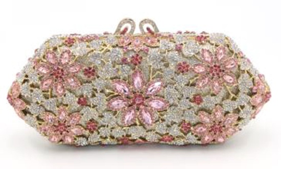 *Rare Exquisite Swarovski Crystal Element Handbag by Christal Couture - Lavish Yourself w/Jewels - P