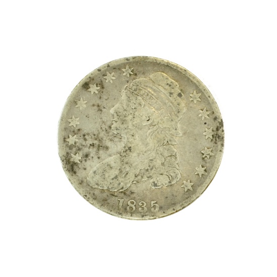 1835 Capped Bust Half Dollar Coin
