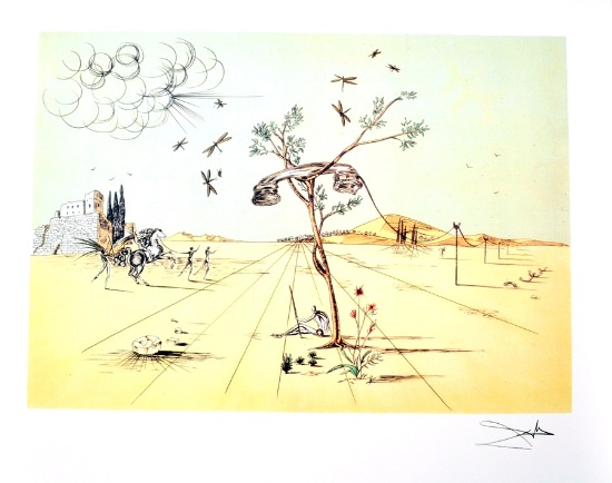 SALVADOR DALI Telephone Print, 217 of 500