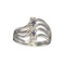 Fine Jewelry Designer Sebastian 0.27CT Round Cut Blue Sapphire And White Topaz Sterling Silver Ring