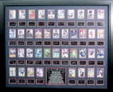 *Rare Super Bowl MVP's Museum Framed Collage - Plate Signed