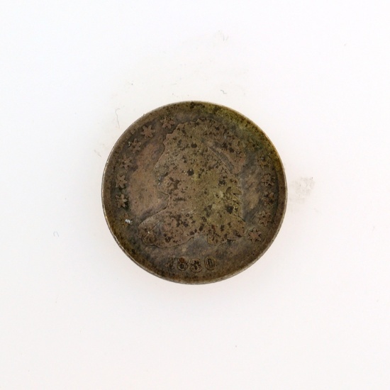 1830 Capped Bust Dime Coin