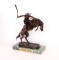 Bronco Buster- By Frederic Remington- Bronze Reissue