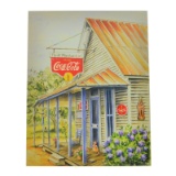 Collectable Coca Cola Advertising Poster (7.5'' x 9.5'')