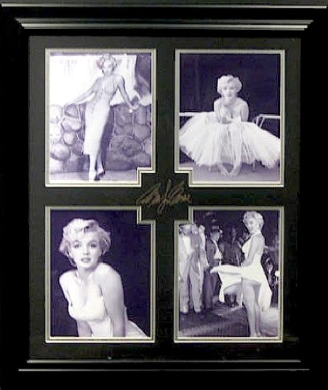 *Rare Marilyn Monroe Museum Framed Collage - Plate Signed