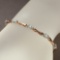 APP: 4.2k *Fine Jewelry 14KT. Two Tone Gold, 1.00CT Round Brilliant Cut Diamond Bracelet (VGN A-302)