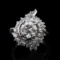 APP: 36k 2.07ct CENTER Diamond Platinum Ring (4.01ctw Diamonds) (Vault_R16_38754)