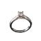 APP: 1.5k 14KT. White Gold, 0.40CT Round Cut Diamond Ring