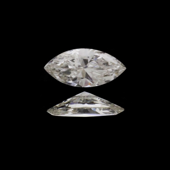 Gorgeous 0.11 CT Marquise Solitaire Diamond Gemstone Great Investment