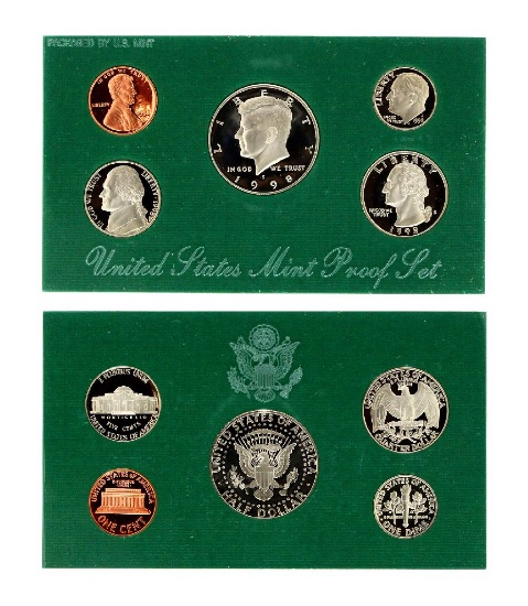 1998 US Mint Proof Set Great Investment