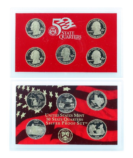 Rare 2004 US Mint Silver Proof Set Great Investment