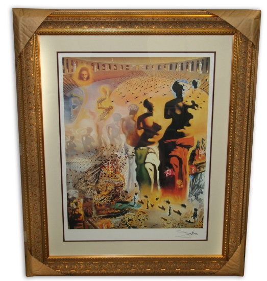 Salvador Dali (After) 'The Hallucinogenic Toreador'  Framed