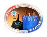 Los Angeles 1984 Olimpic Games Vintage Tray  Very Rare Collectable