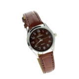 Sheffield Quartz Ladies Watch With Brown Band